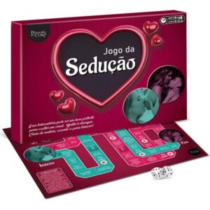 Jogo da Sedução Tabuleiro Diversão ao Cubo para Casais