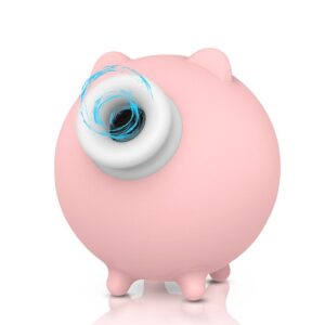 Estimulador de Clitóris Piggy by S-Hande com Pulsação e Vibração, Formato de Língua, 7.5cm