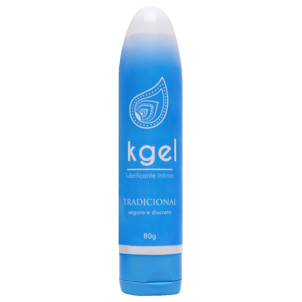 Lubrificante Íntimo Neutro Kgel 80g K Import para conforto prolongado
