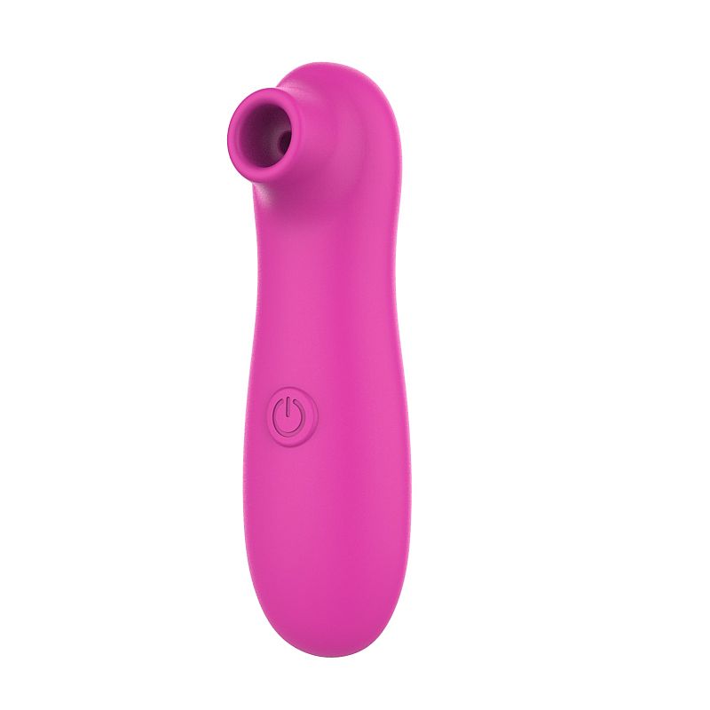 Estimulador clitoriano pulsação pink silicone aveludado 10 modos USB