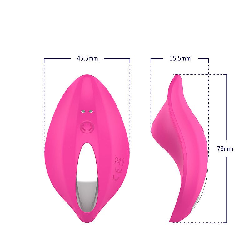 Vibrador de Calcinha Cor Pink - Recarregável - Paname - SI - APP - Imagem 4