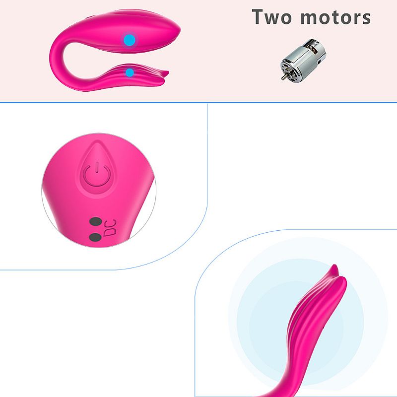 Vibrador de Casal Com Controle Via Celular- SI - APP - Imagem 5