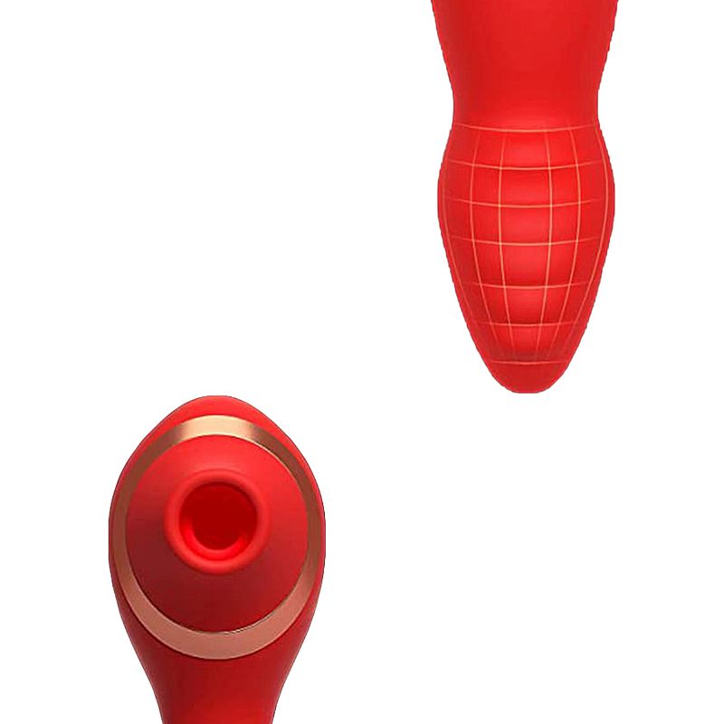 Vibrador de Ponto G e clitóris com Pulsação e Dedilhar - SI - Imagem 3