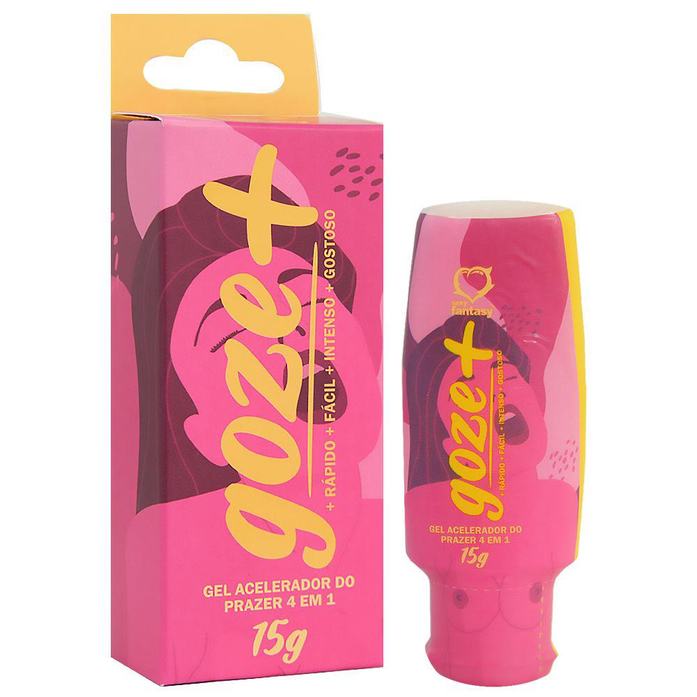 Excitante feminino gel Goze+ 15g Sexy Fantasy acelerador de orgasmo