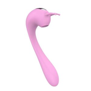 Green Baby: Vibrador Clitoriano com Pulsação e Estimulador Ponto G - 17 Modos Recarregável