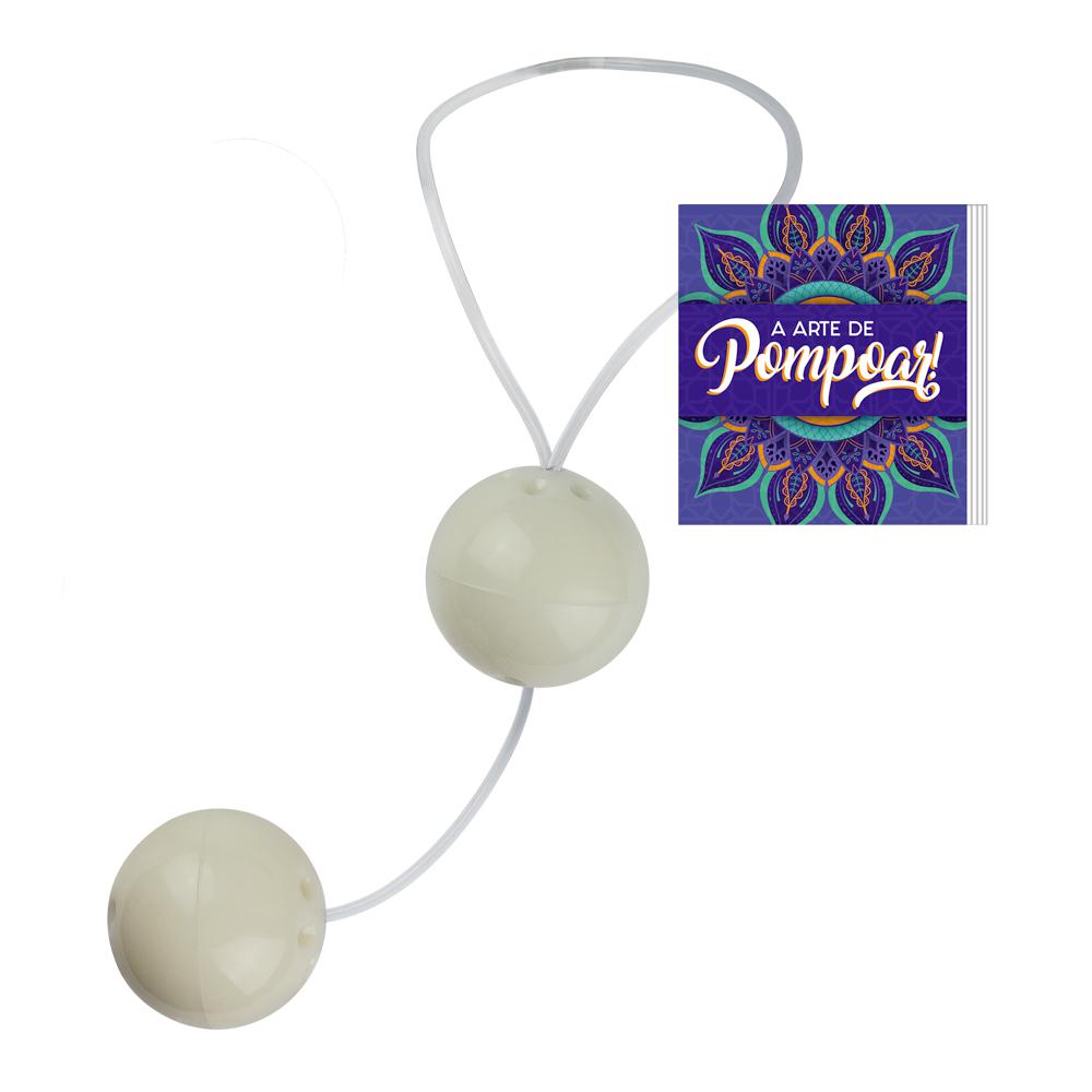 Bolinhas de Pompoar com 2 esferas + Manual