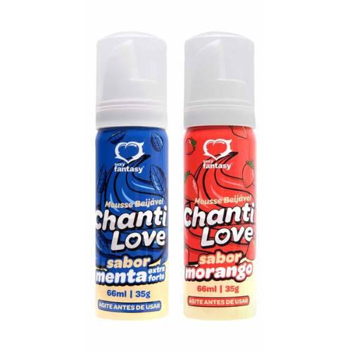 Chanti Love Mousse Beijável 66Ml Sexy Fantasy