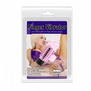 Dedeira Finger Vibrator Baile – Texturizada, Vibração Multivelocidade
