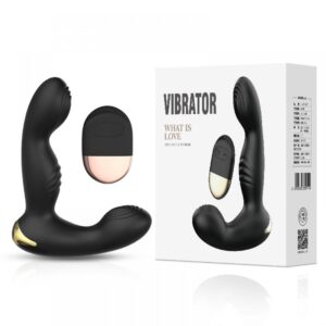 Estimulador de Próstata com Controle Remoto 10 Modos Silicone