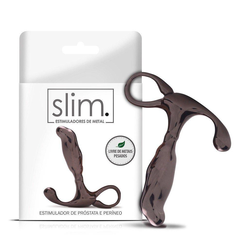 Estimulador de próstata metal Slim Sexy Fantasy 9,6x2,2cm KMV