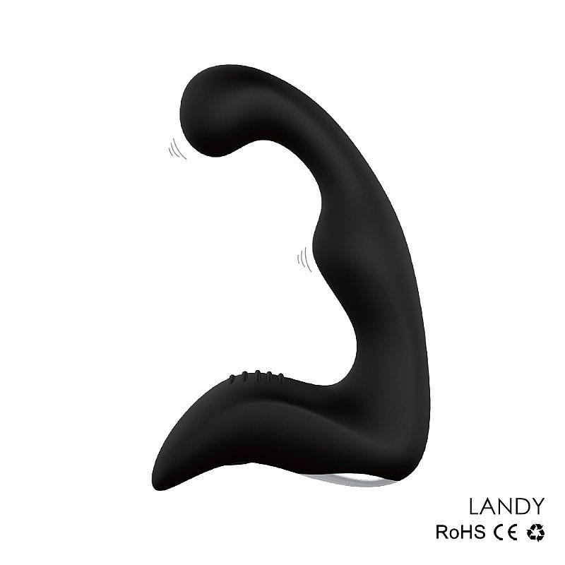 Estimulador de Próstata Triplo Vibro com 9 Vibrações - USB Magnético - 100% à Prova de Água - S-Hand