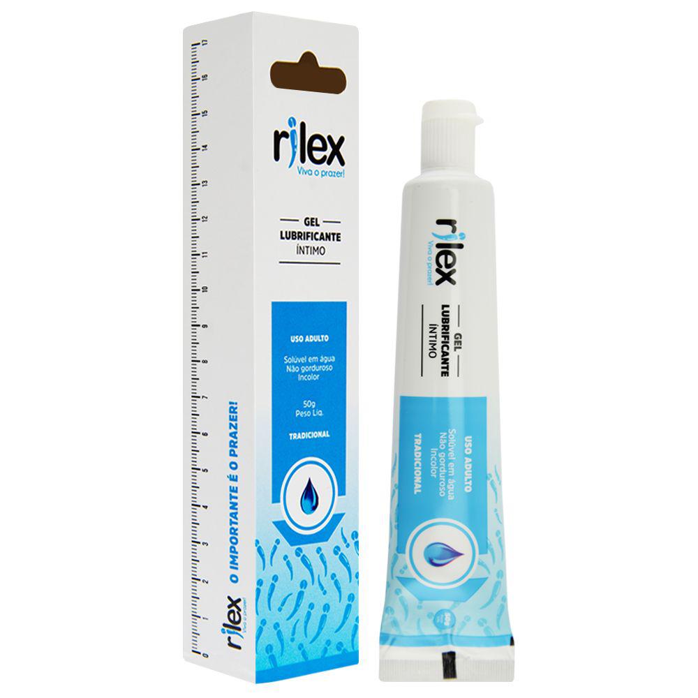 Gel Lubrificante Íntimo Tradicional 50g Rilex - Conforto e Prazer Prolongados