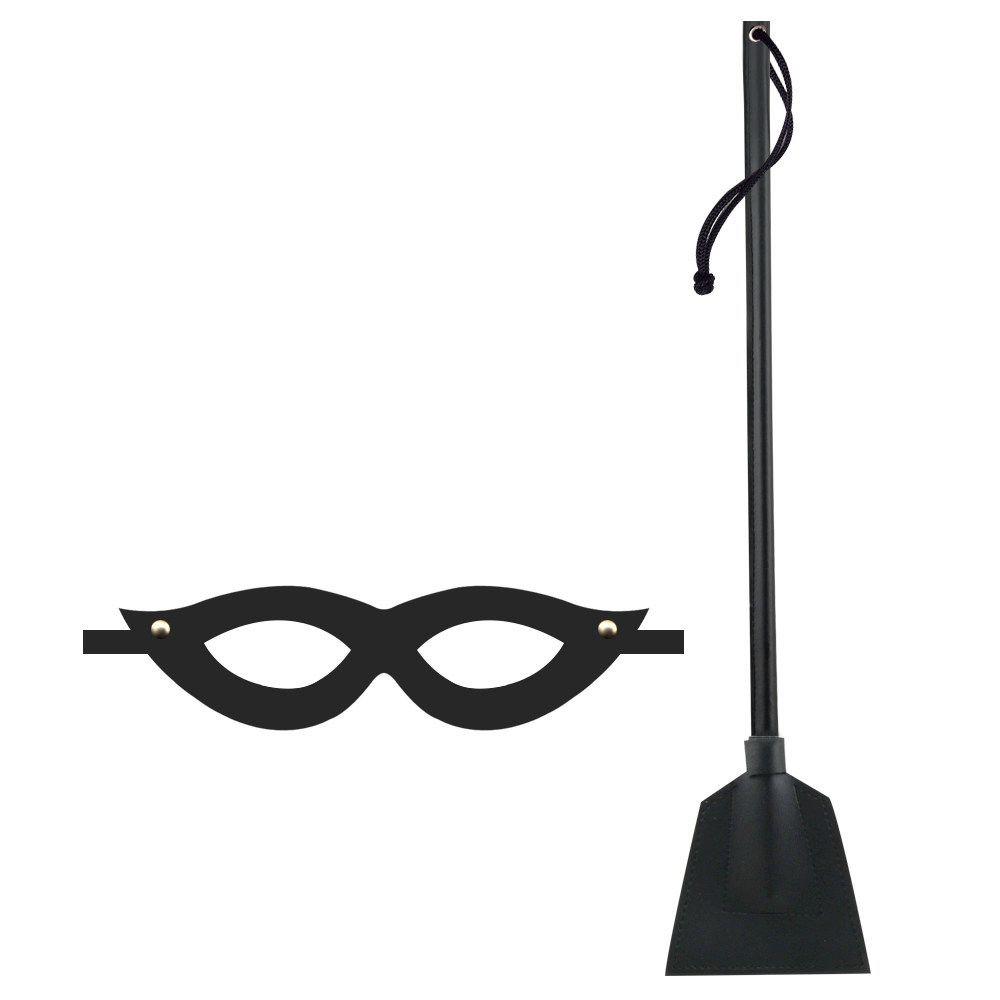 Kit Tiazinha Máscara E Chibata Sexy Fantasy
