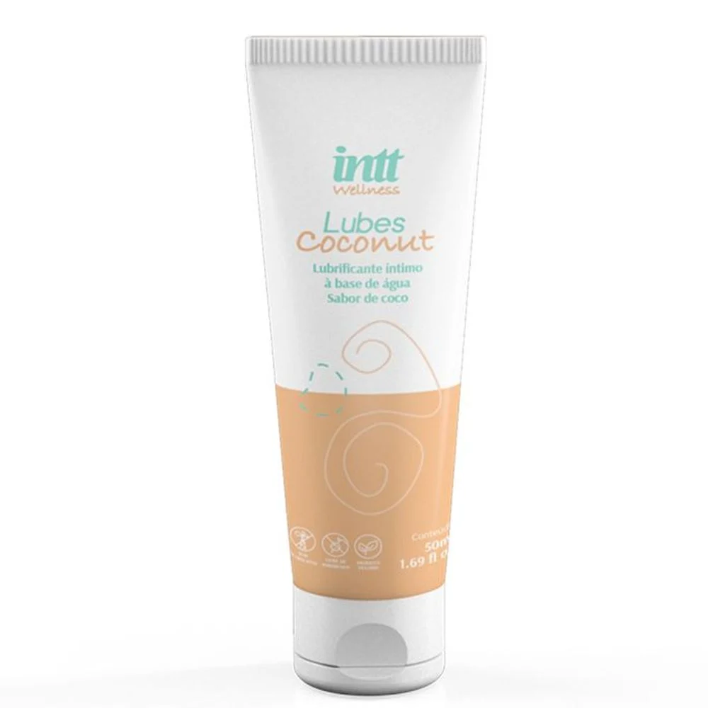 Lubrificante Íntimo Sabor Coco 50ML - Experiência Natural Intt