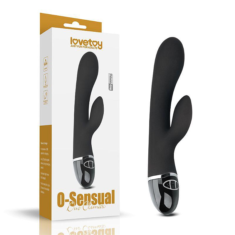 Vibrador e Estimulador de Ponto G e Clitóris - Duo Climax - Lovetoy