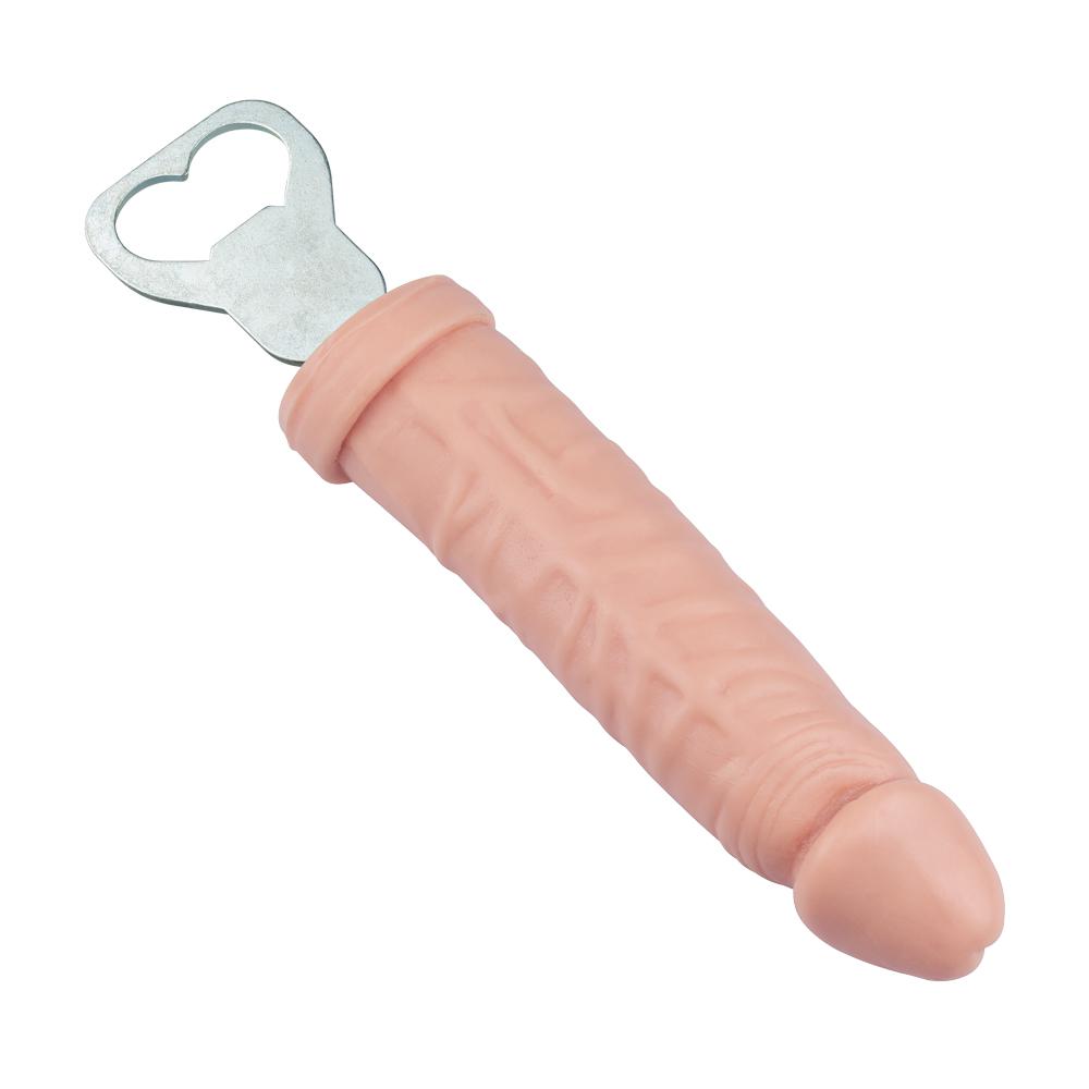 Abridor de garrafa pênis com cabo em silicone – KMV Sex Shop Salvador