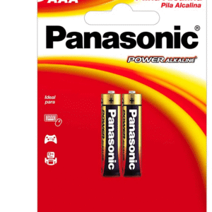 Pilhas AAA Alcalina Panasonic 2Un