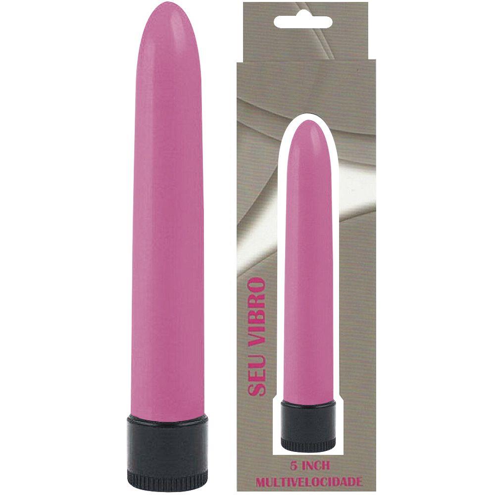 Vibrador Personal 13Cm Liso Multivelocidade Importação