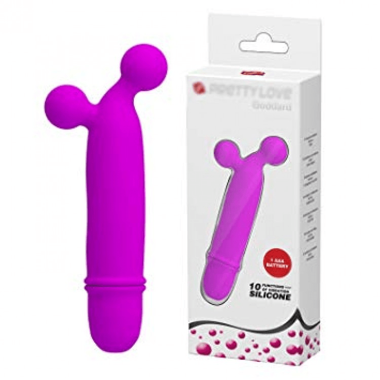 Vibrador estimulador de clítoris Goddard 10 vibrações Pretty Love roxo