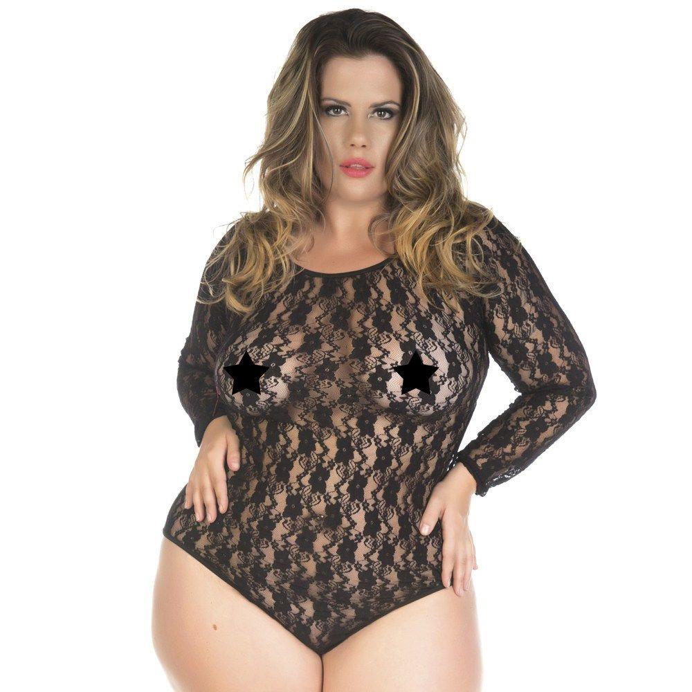 Body Sensual Plus Size Escandalo Pimenta Sexy