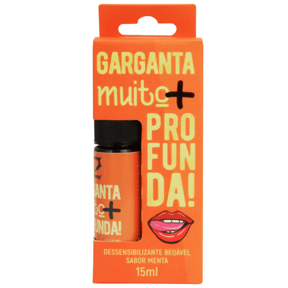 Garganta Muito Mais Profunda Spray 15Ml - Sexy Fantasy