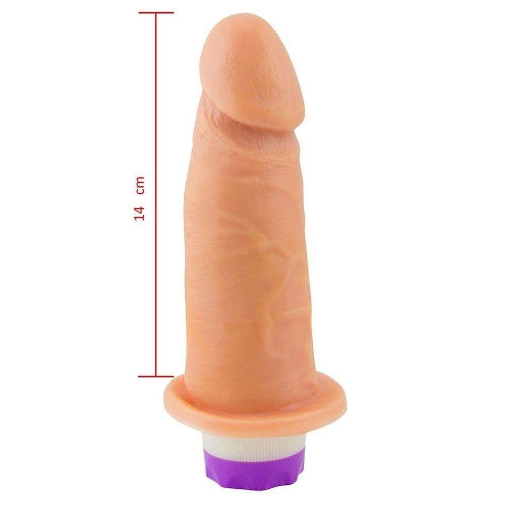 Prótese Vibrador Interno 14 X 4Cm Sexy Fantasy