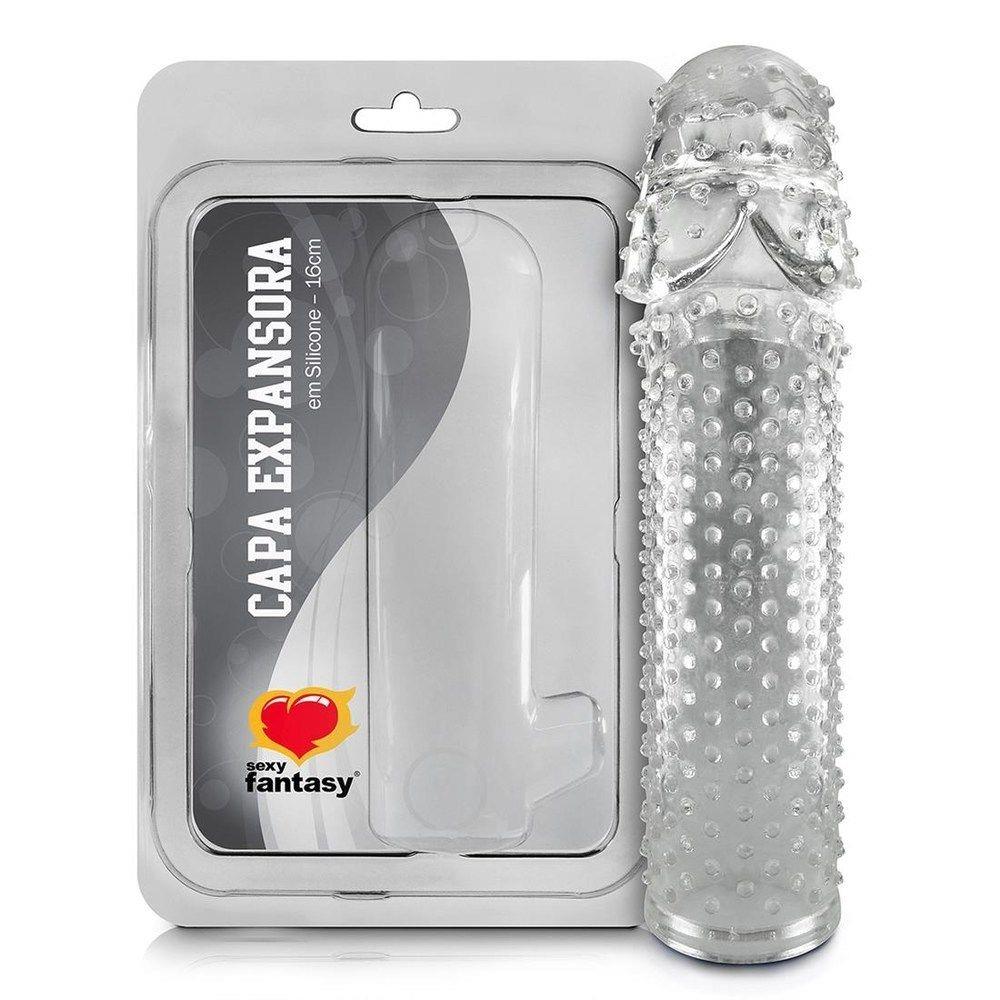 Capa Peniana Sensor Em Silicone 16cm Sexy Fantasy