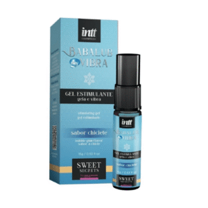 Gel Excitante Vibra Ice Unissex Aroma Chiclete Babalub 15g
