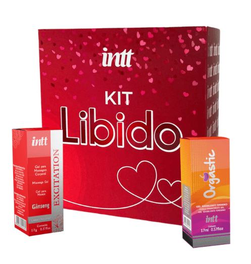 Kit estimulante feminino Box Libido com Orgastic para orgasmo intenso