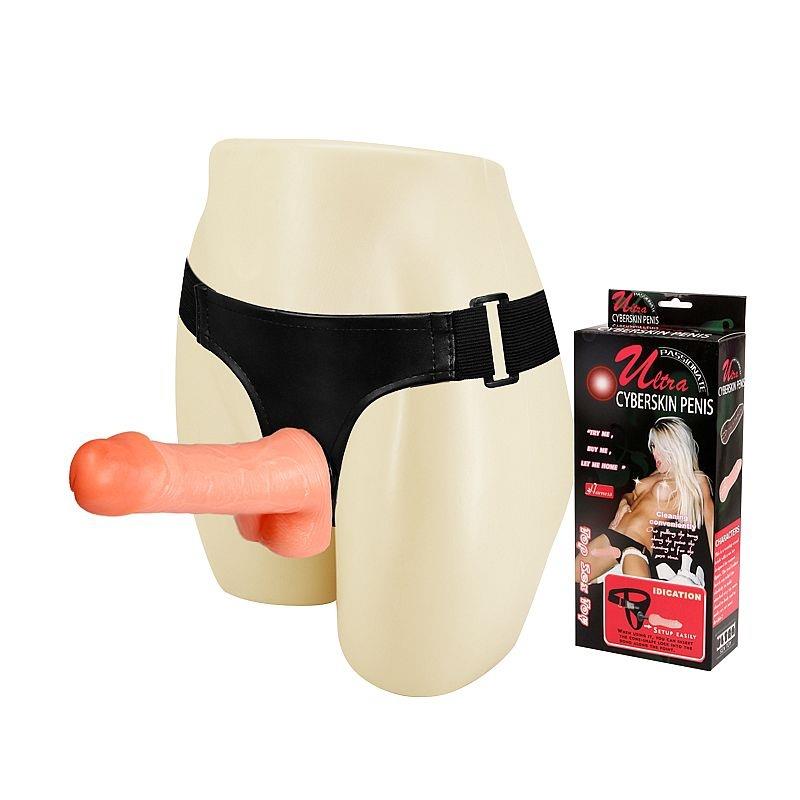 Cinta com Pênis Realístico em Silicone 17 cm - BAILE