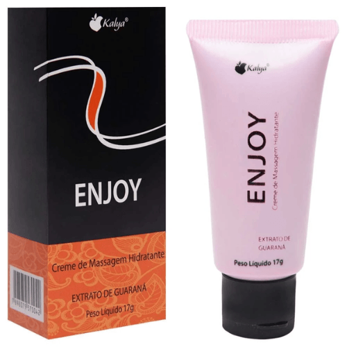 Enjoy Excitante Feminino 17g Kalya - Creme Estimulante com Efeito Hidratante e Rejuvenescedor