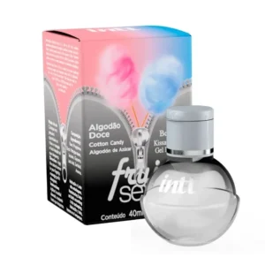 Gel Beijável Algodão Doce Fruit Sexy Efeito Quente 40g
