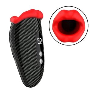 Masturbador Lanterna com Formato de Boca - Torin - APP - SI - 9 Modos de Tapping e Vibração, Controle via Smartphone