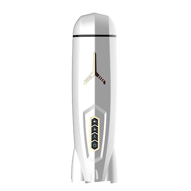 Masturbador Masculino Lanterna Space - 10 Modos com Aquecimento e Voz, Turbo Incluso