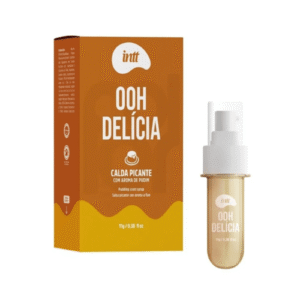 Calda Beijável Picante Sabor Pudim Ooh Delícia 11g
