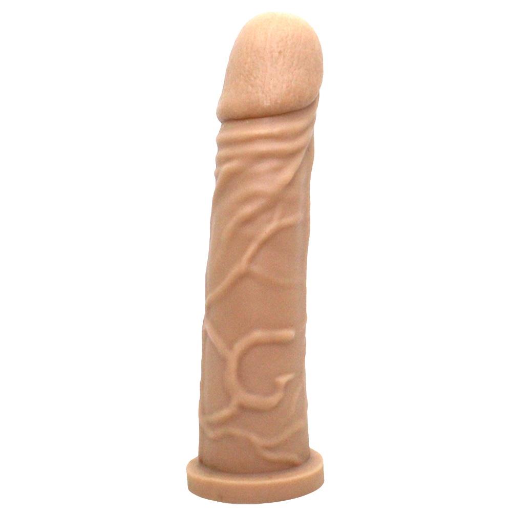 Prótese peniana realística com glande 21x4,7cm – KMV Sex Shop Salvador