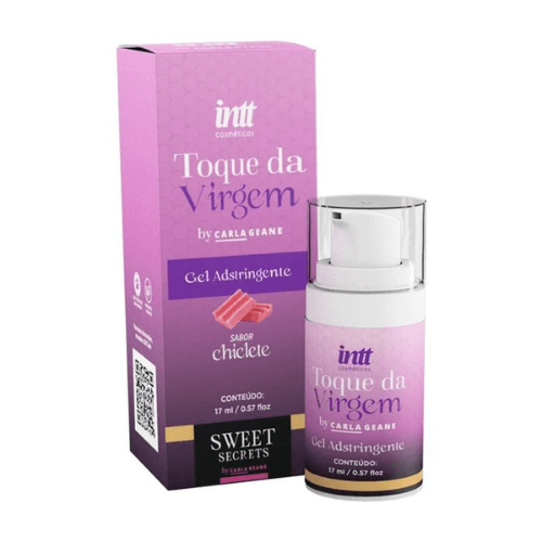 Gel adstringente vaginal Toque da Virgem aroma chiclete 17ml By Carla Geane