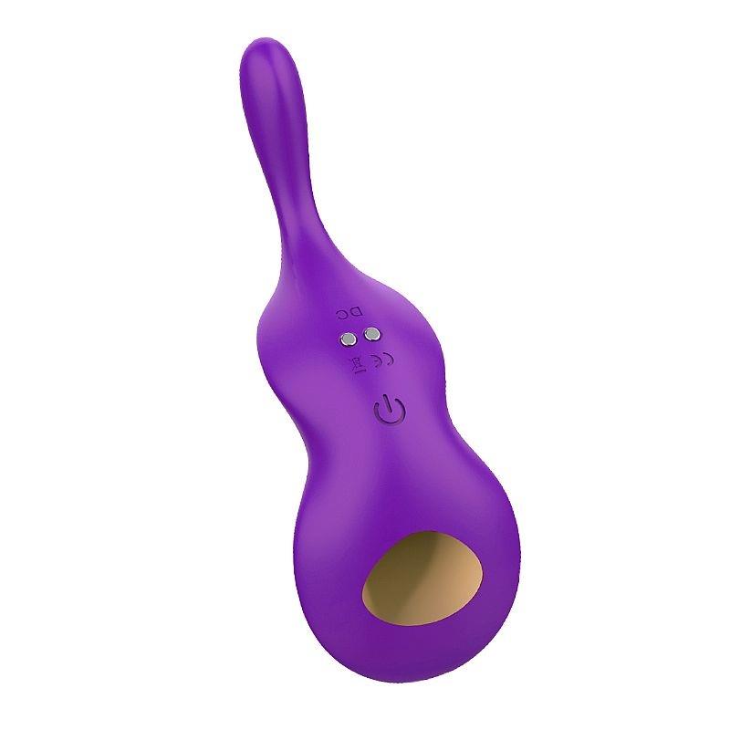 Vibrador de Calcinha Roxo via APP, 9 Modos de Vibração, Controle por Smartphone, Recarregável - Déli - SI