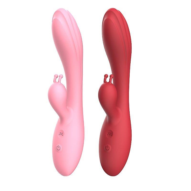 Vibrador de ponto G e clitóris Rosa - Tark - SI