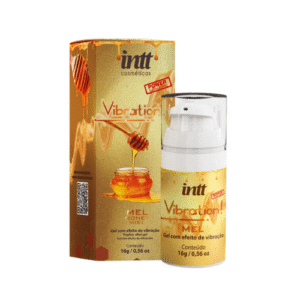 Gel Excitante Beijável Sabor Mel Vibration Power 17ml - Intt