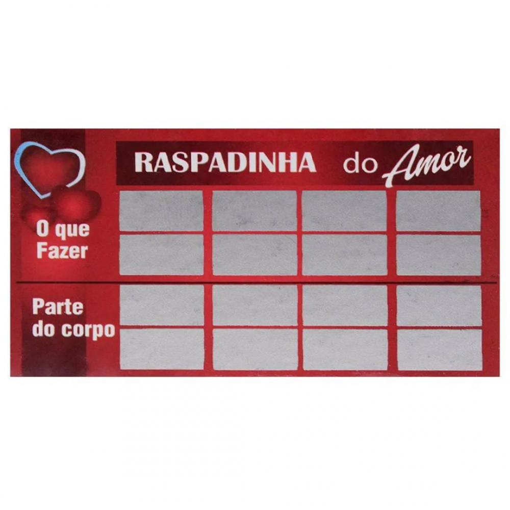 Raspadinha Do Amor 10 Unidades