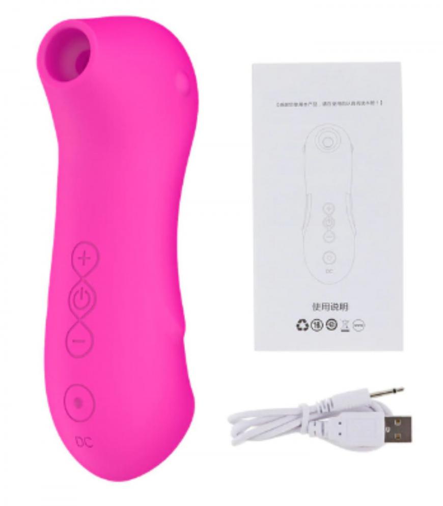 Vibrador E Sugador De Clitoris Carregamento USB