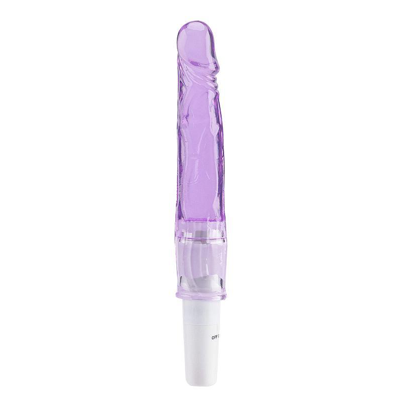 Vibrador Bastão Pênis Cor Roxo Estimulador