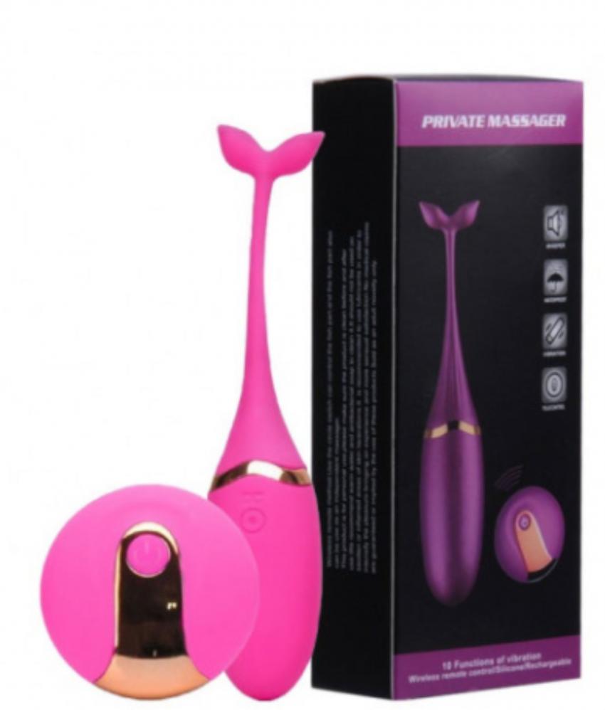 Vibrador Cápsula Rabo Peixe Rosa