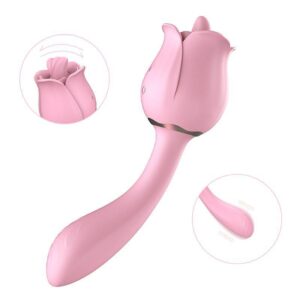 Vibrador Rosa PRO 2 S-Hande – Ponto G e Clitóris com Língua