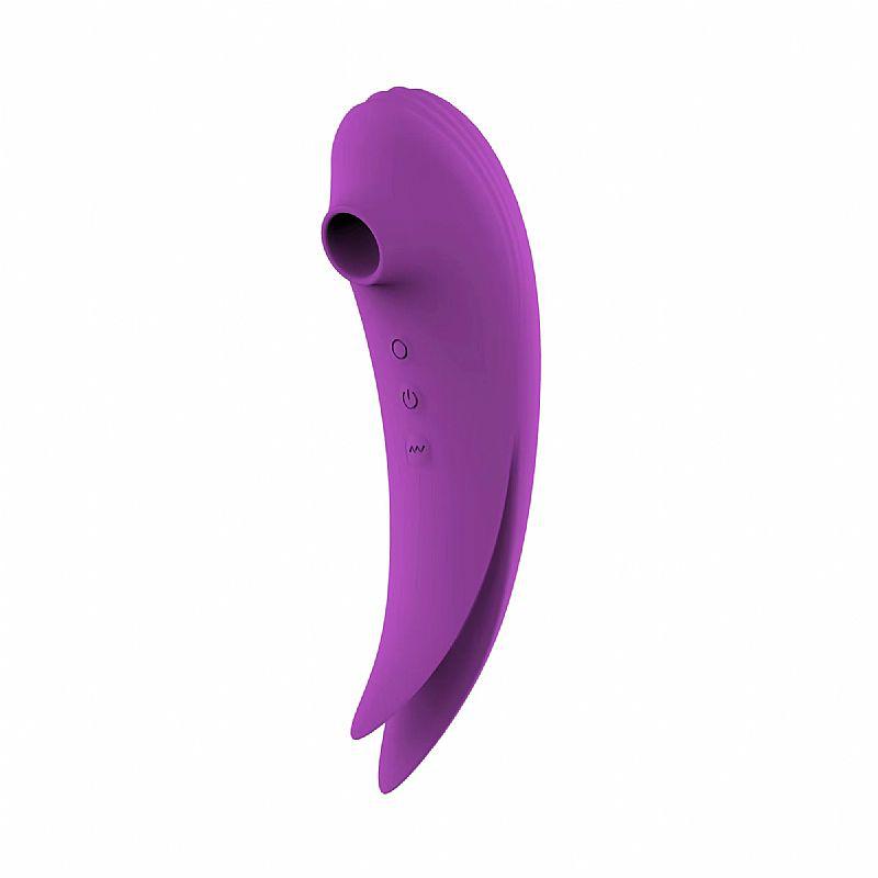 Vibrador e Sugador de Clitóris SI: Dupla Estimulação com 7 Vibrações e Pulsações