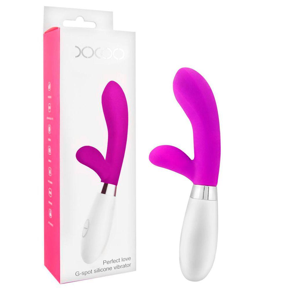 Vibrador Estimulador Cor Roxo Clitoriano 10 Vibrações Dick Gtoys