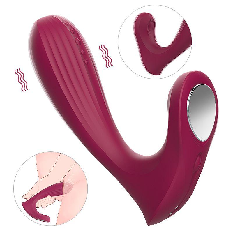 Vibrador ponto G clitóris Velvet Kiss S-Hande 9 vibrações