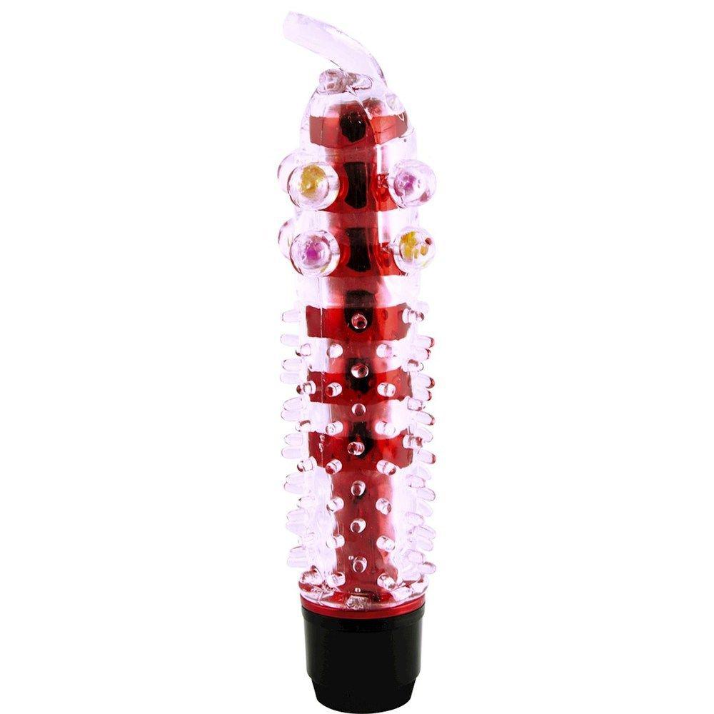 Vibrador Personal Vermelho Sensor Pérolas Gtoys