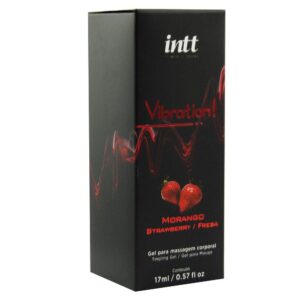 Gel Excitante Beijável Sabor Morango 17ml Intt Vibration